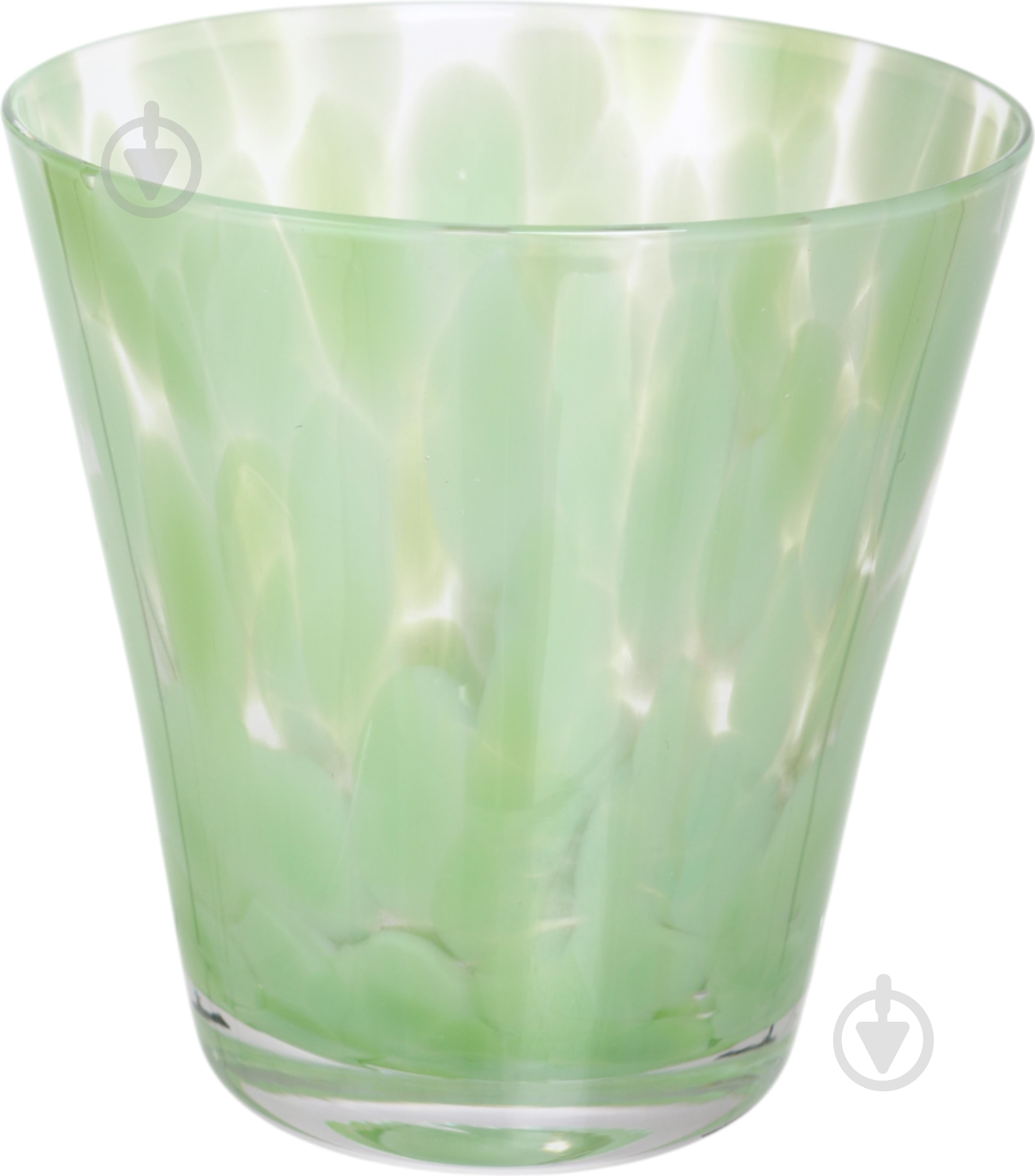 Стакан низкий Maxmark Aqua Lily зеленый 280 мл 1 шт. - фото 2 Стакан низкий Maxmark Aqua Lily зеленый 280 мл 1 шт. - фото 2