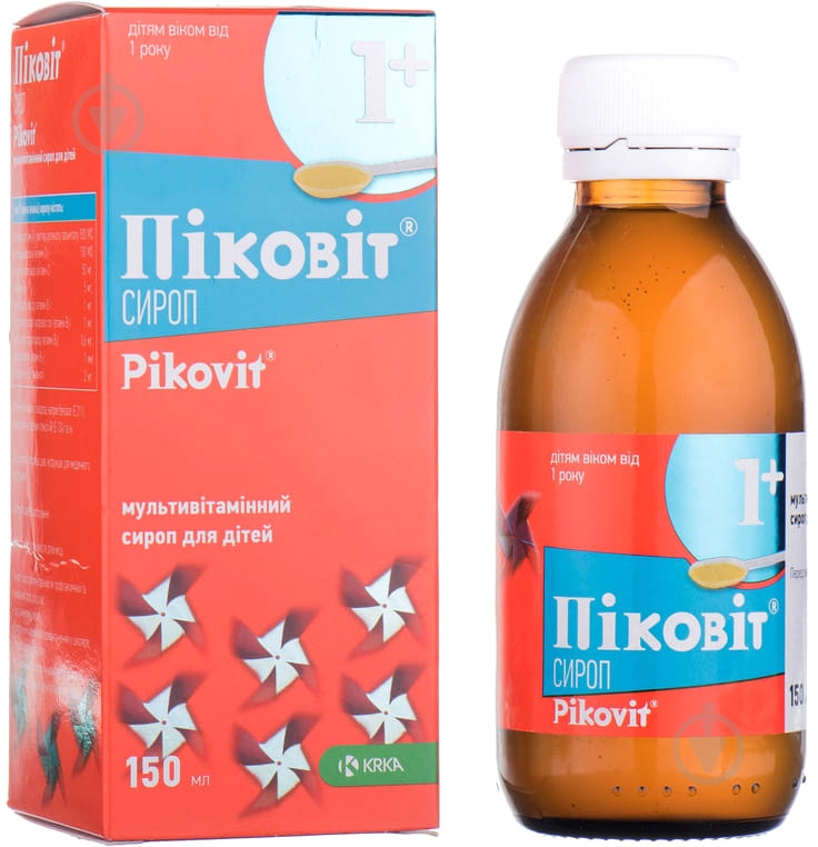 Пиковит сироп 150 мл - фото 1 Пиковит сироп 150 мл - фото 1
