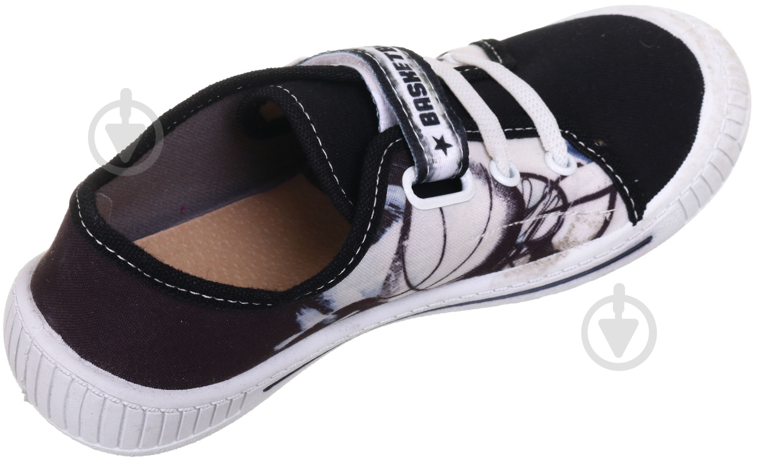 Кеды 3F 4BS9/3 р.33 черно-белый - фото 3 Кеды 3F 4BS9/3 р.33 черно-белый - фото 3