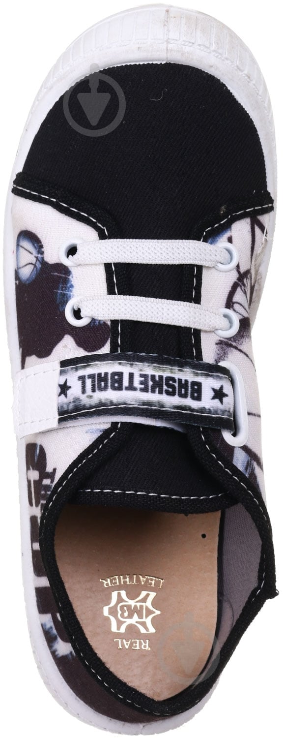 Кеды 3F 4BS9/3 р.33 черно-белый - фото 4 Кеды 3F 4BS9/3 р.33 черно-белый - фото 4