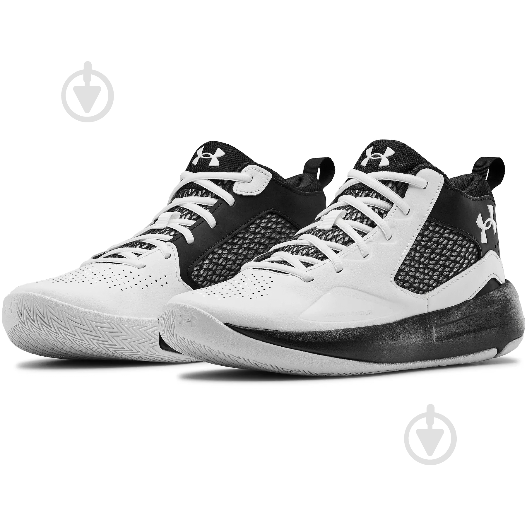Кроссовки мужские Under Armour UA Lockdown 5 3023949-100 р.41 белые - фото 3 Кроссовки мужские Under Armour UA Lockdown 5 3023949-100 р.41 белые - фото 3