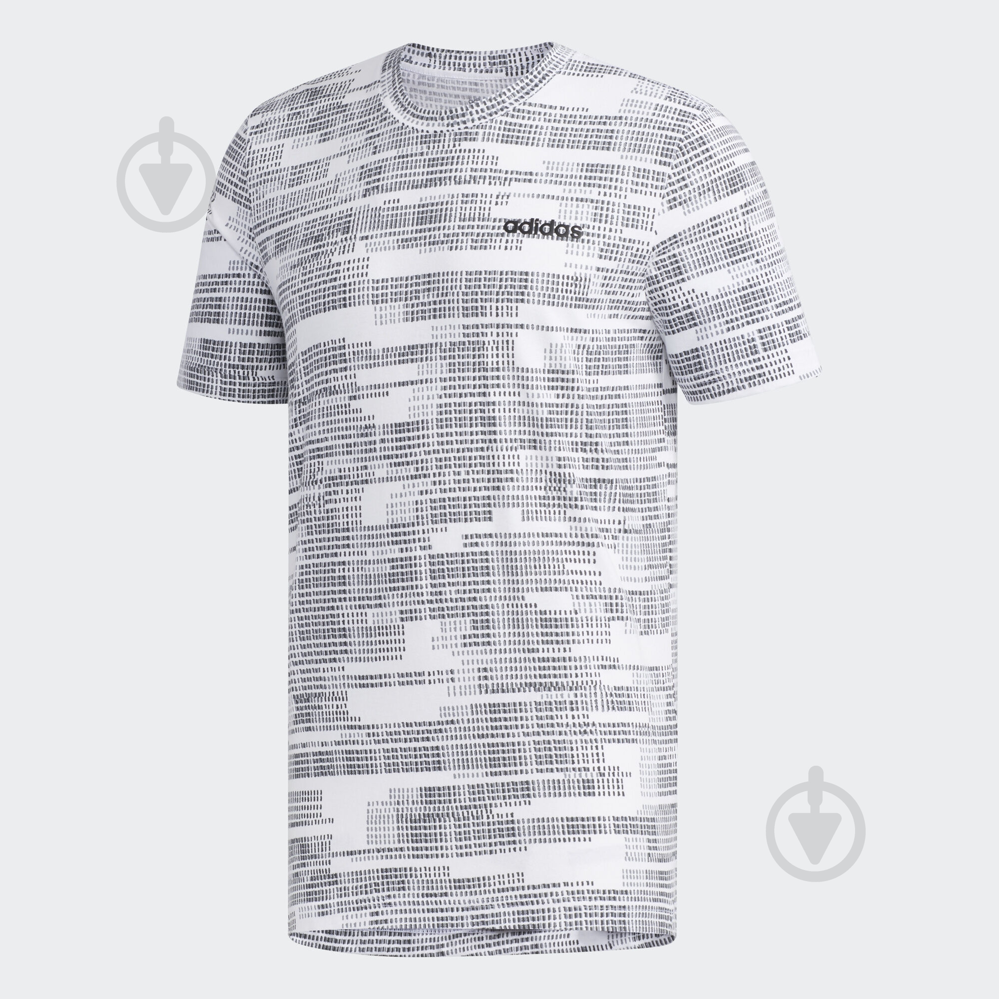 Футболка Adidas M ESS AOP TEE FM3433 р.S белый - фото 1 Футболка Adidas M ESS AOP TEE FM3433 р.S белый - фото 1