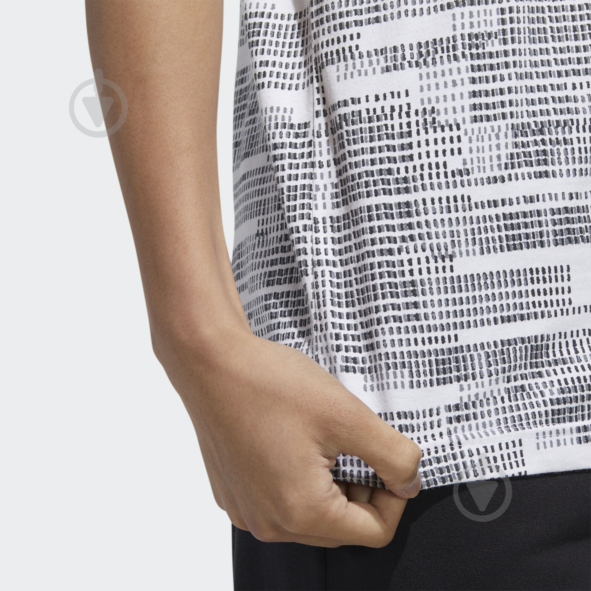 Футболка Adidas M ESS AOP TEE FM3433 р.S белый - фото 8 Футболка Adidas M ESS AOP TEE FM3433 р.S белый - фото 8