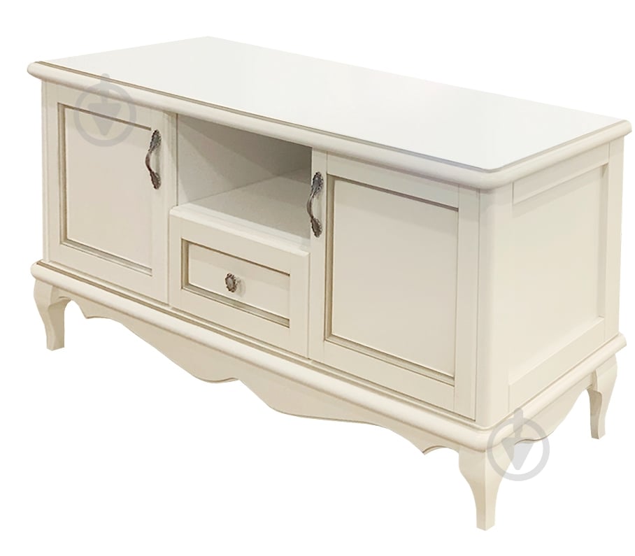 Тумба под ТВ Kartissa Антея 1570x690x425 мм белый/белый (АН-РТВ-01) - фото 1 Тумба под ТВ Kartissa Антея 1570x690x425 мм белый/белый (АН-РТВ-01) - фото 1