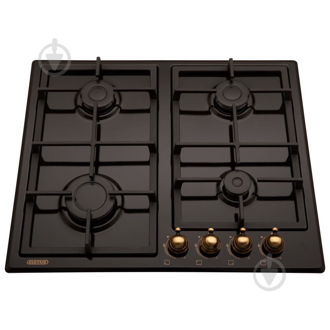 Варочная поверхность газовая Eleyus SILVA 60 BL+RB CF - фото 2