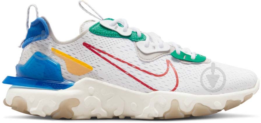 Кроссовки мужские Nike React Vision DV3500-100 р.40,5 разноцветные - фото 1