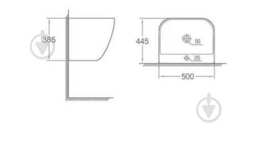 Умывальник EGO Wave - фото 5