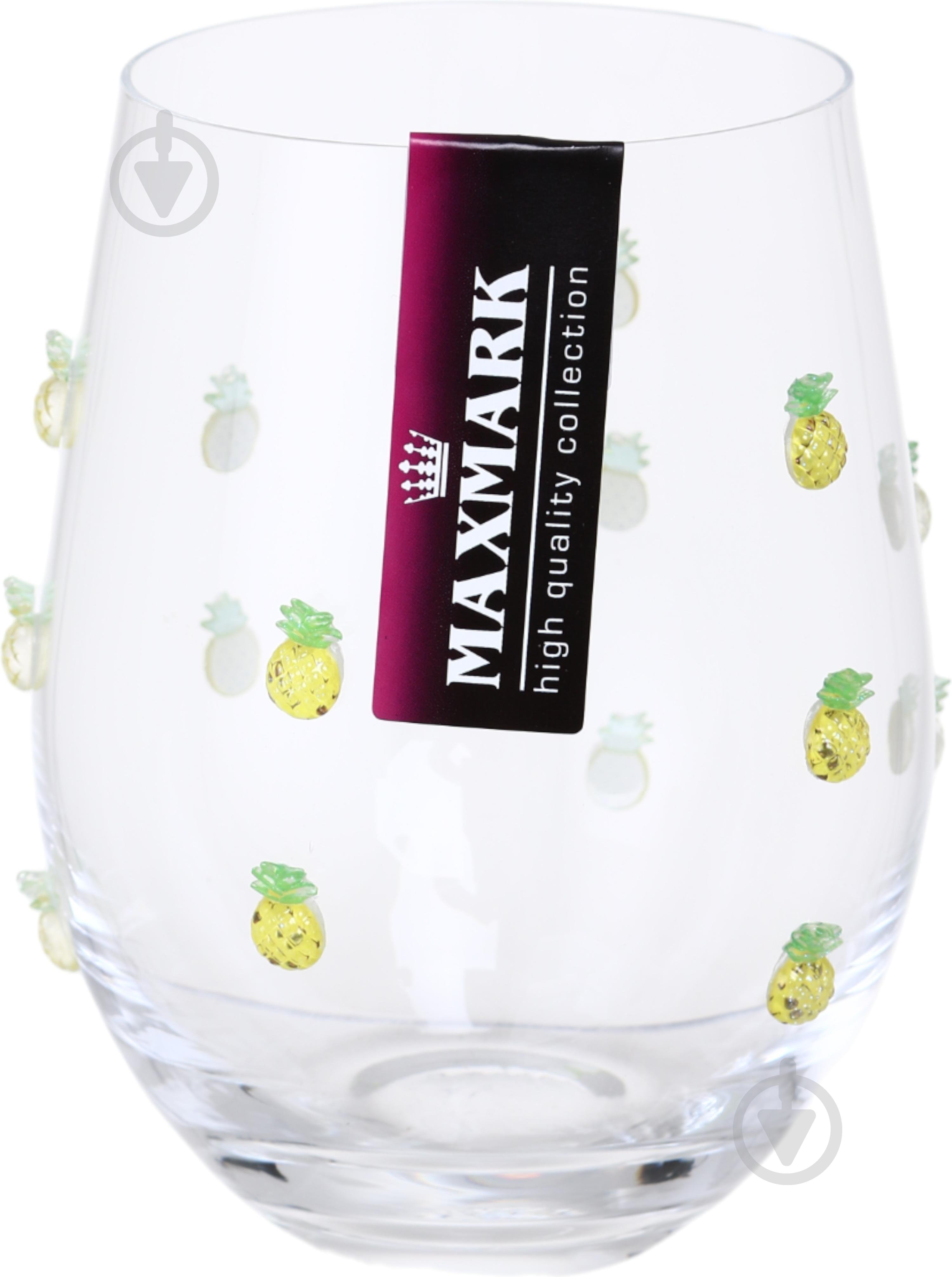 Стакан для воды Maxmark Pineapple 520 мл 1 шт. - фото 2