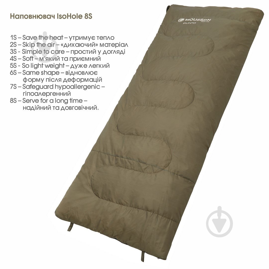Спальный мешок Mousson PUNTO OLIVE - фото 19