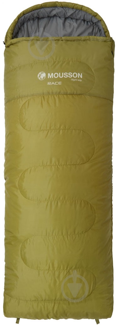 Спальный мешок Mousson RACE L OLIVE - фото 1