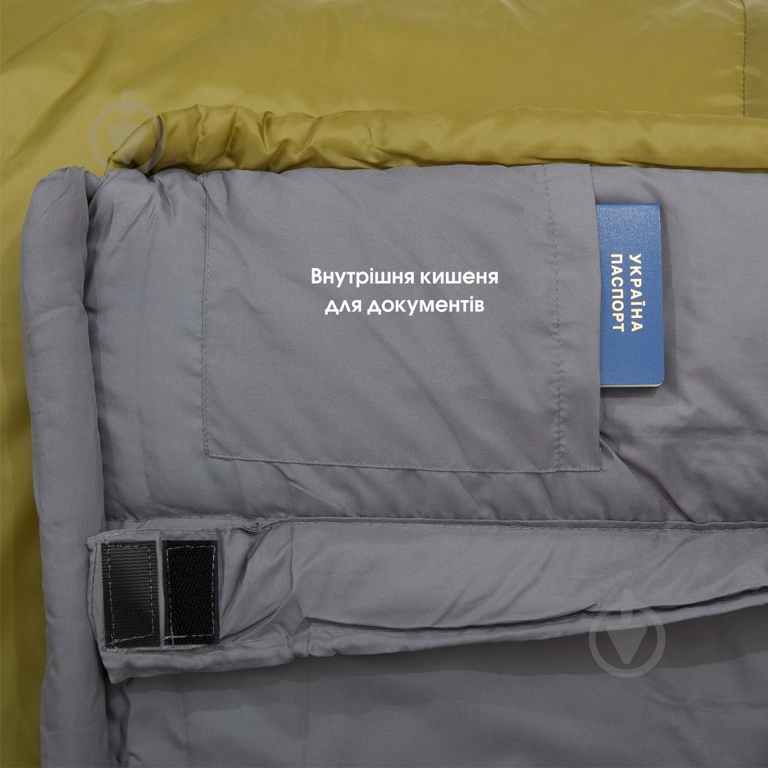 Спальный мешок Mousson RACE L OLIVE - фото 16