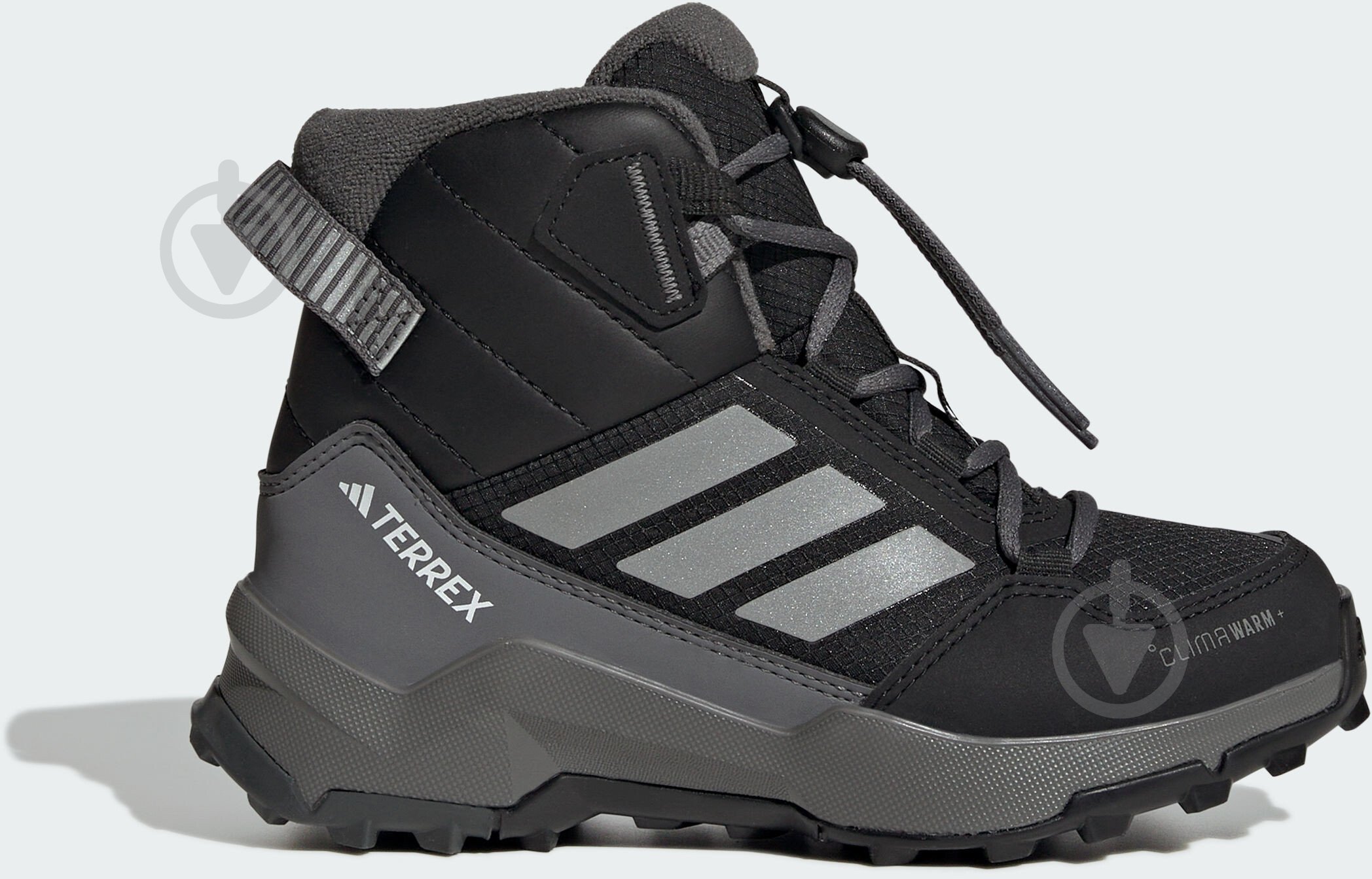 Чоботи для хлопчиків Adidas TERREX AX4R CW+ MID JH5490 розмір 33 чорний - фото 1 Чоботи для хлопчиків Adidas TERREX AX4R CW+ MID JH5490 розмір 33 чорний - фото 1