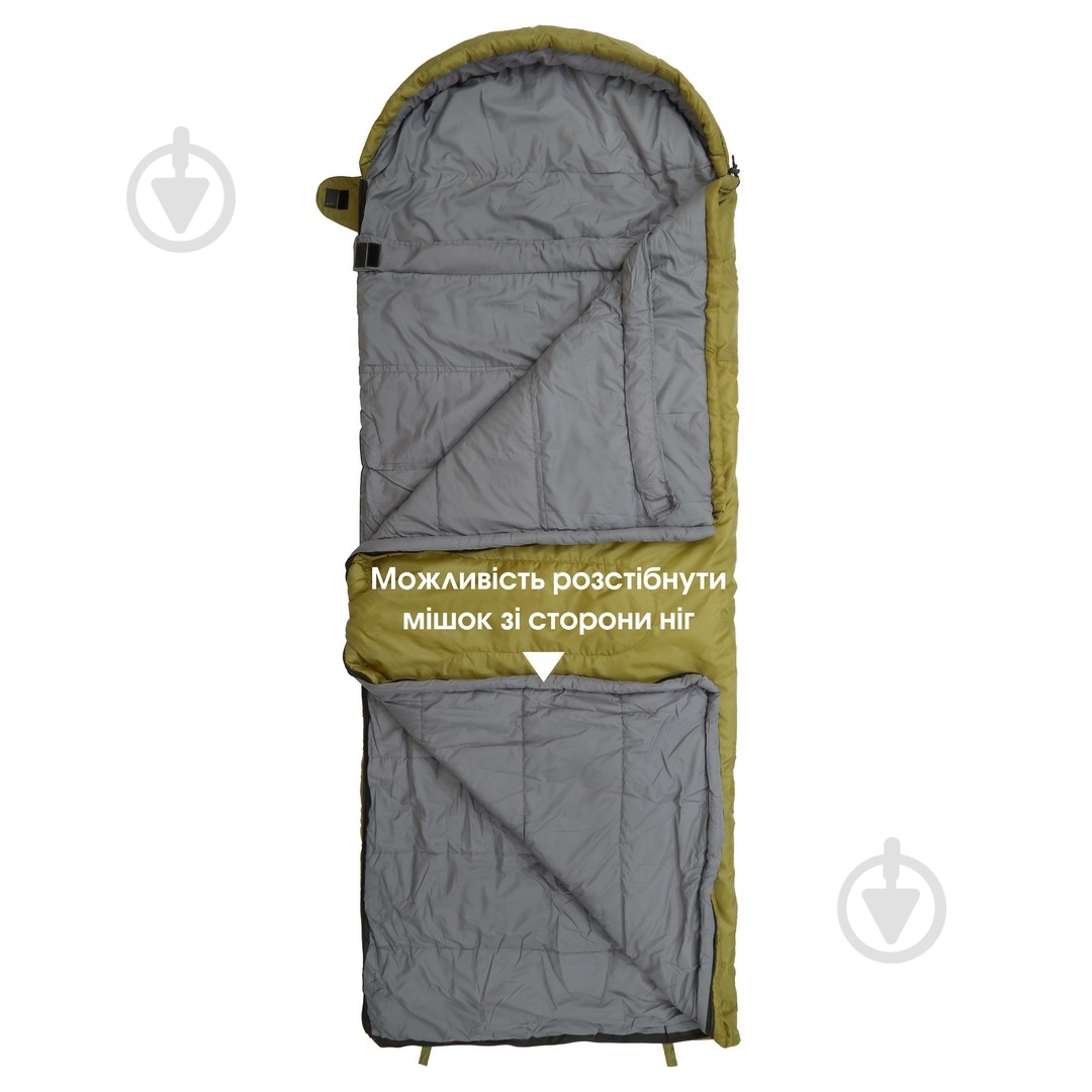 Спальный мешок Mousson RACE R OLIVE - фото 14