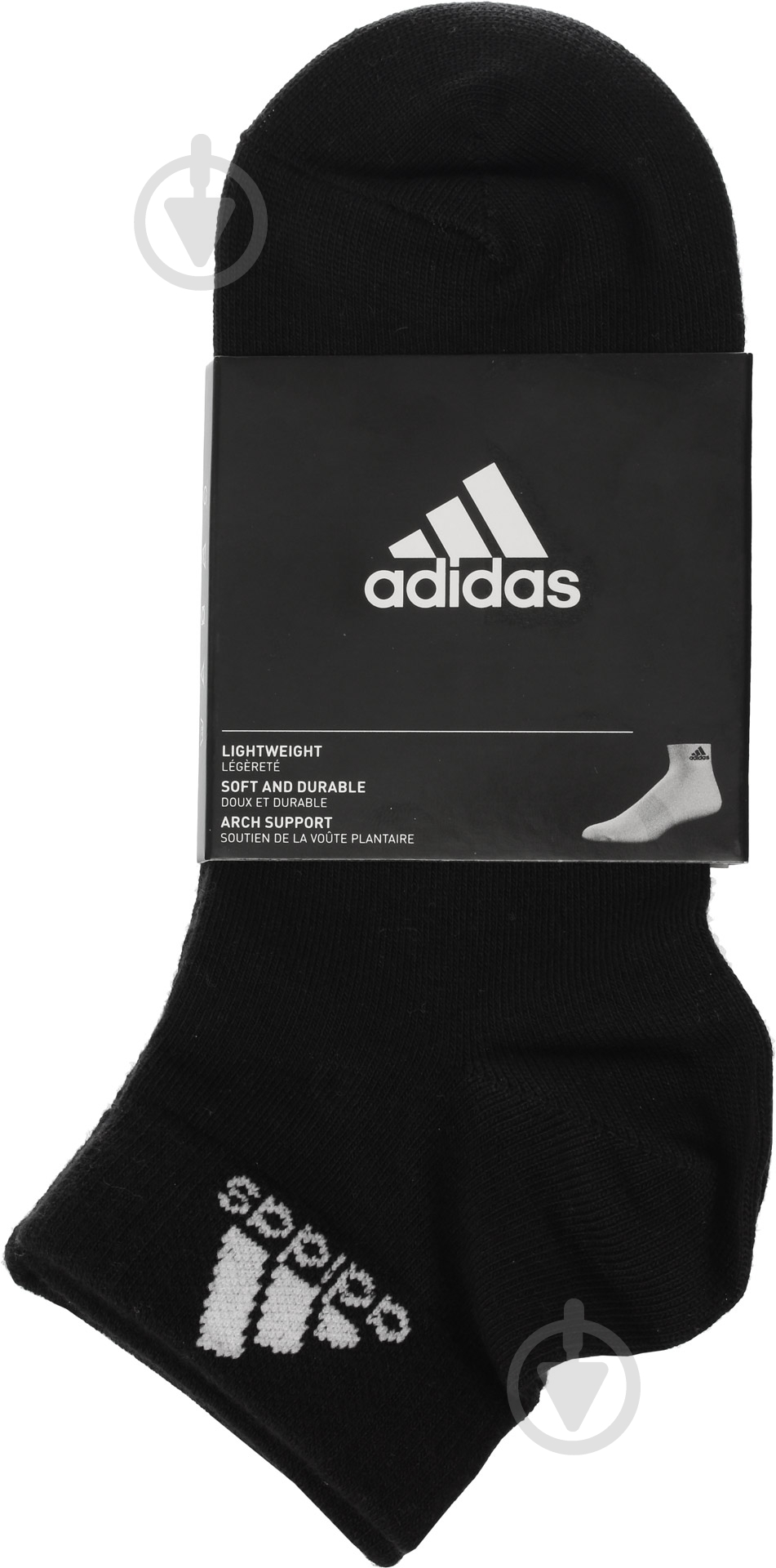 Носки Adidas AA2324 р.43-46 черный - фото 1