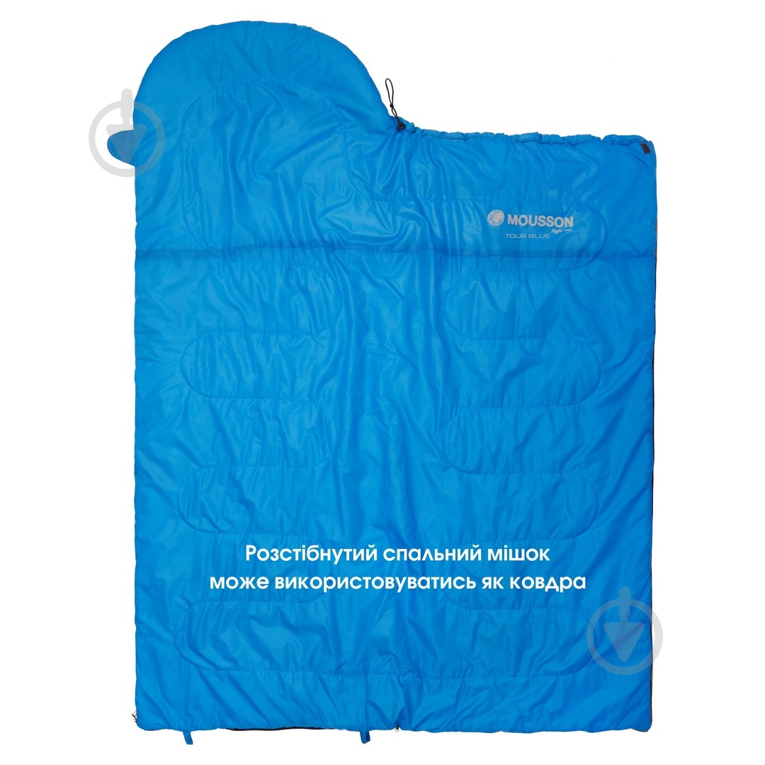 Спальный мешок Mousson TOUR L BLUE - фото 15