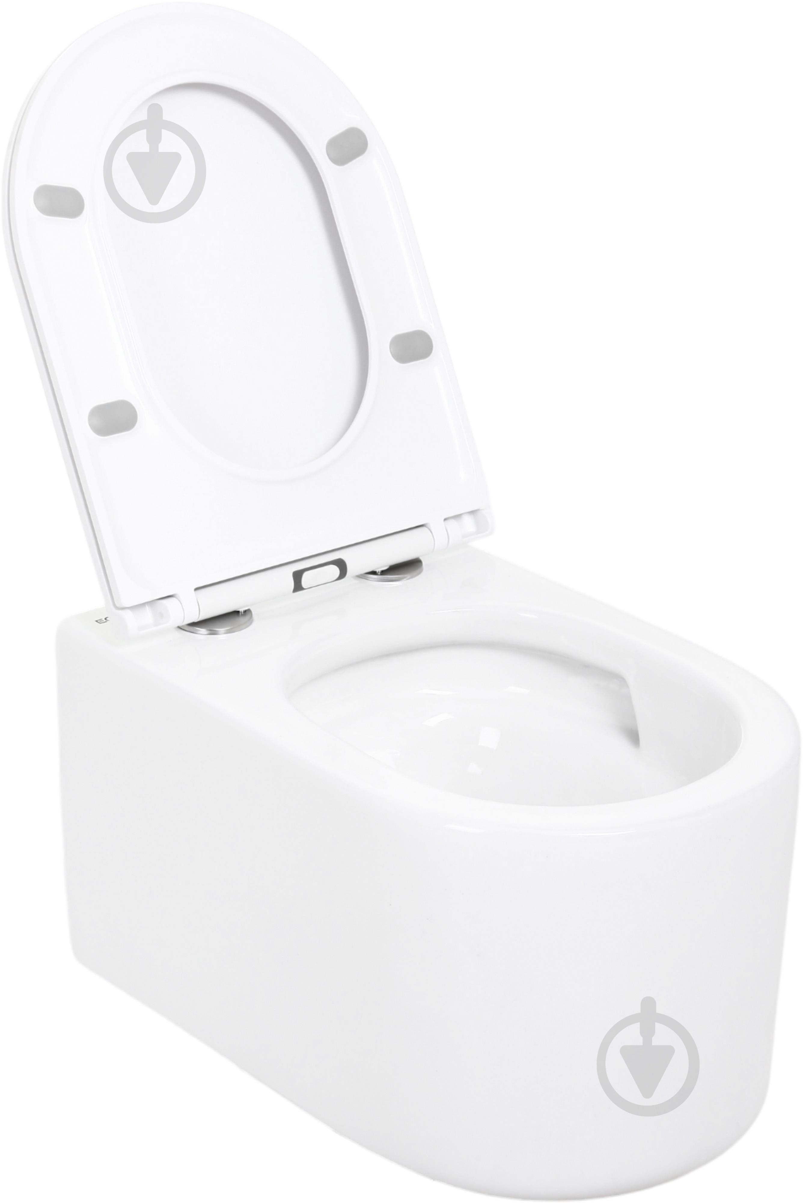 Унитаз подвесной EGO Slim - фото 3 Унитаз подвесной EGO Slim - фото 3