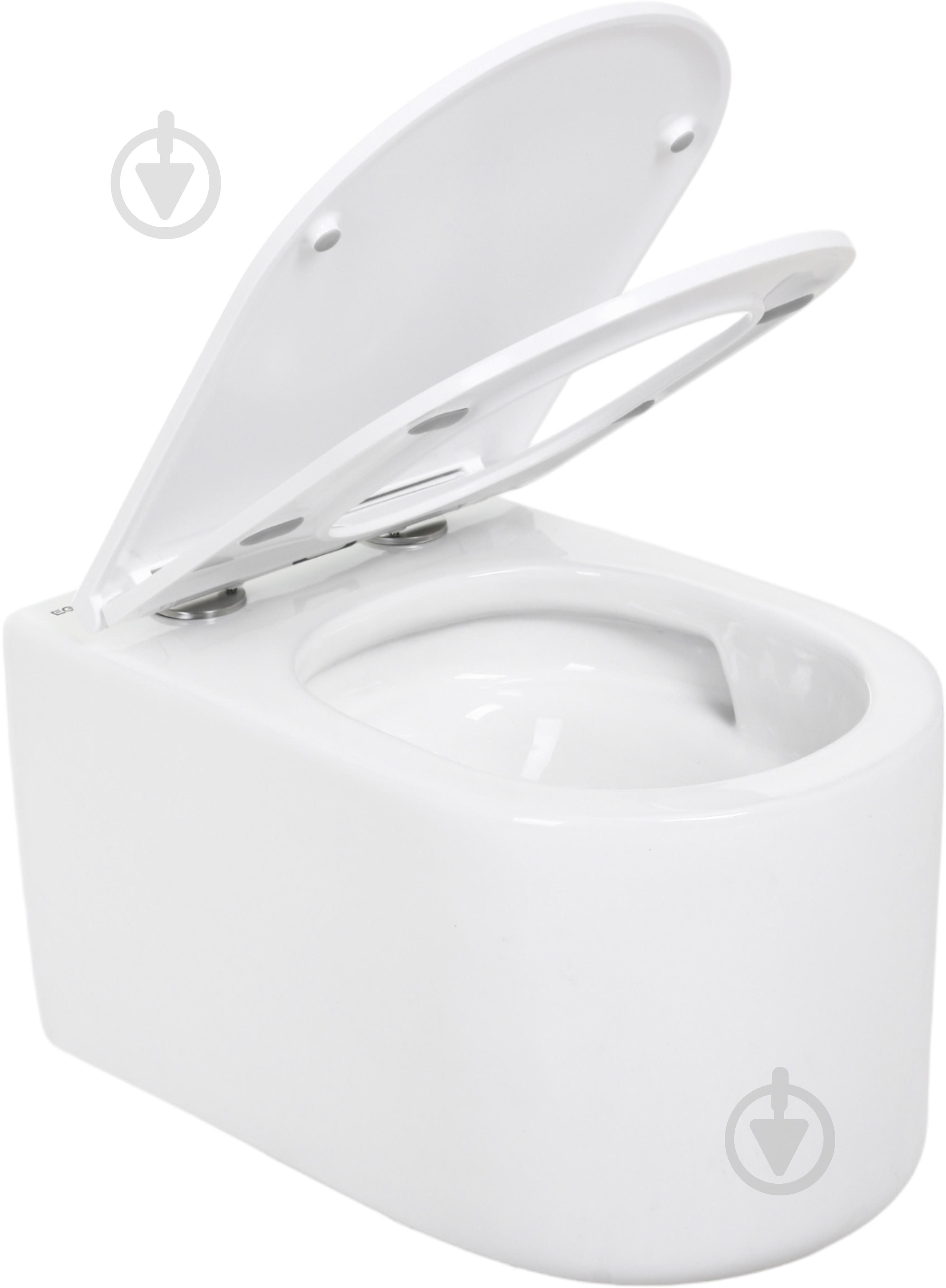 Унитаз подвесной EGO Slim - фото 4 Унитаз подвесной EGO Slim - фото 4