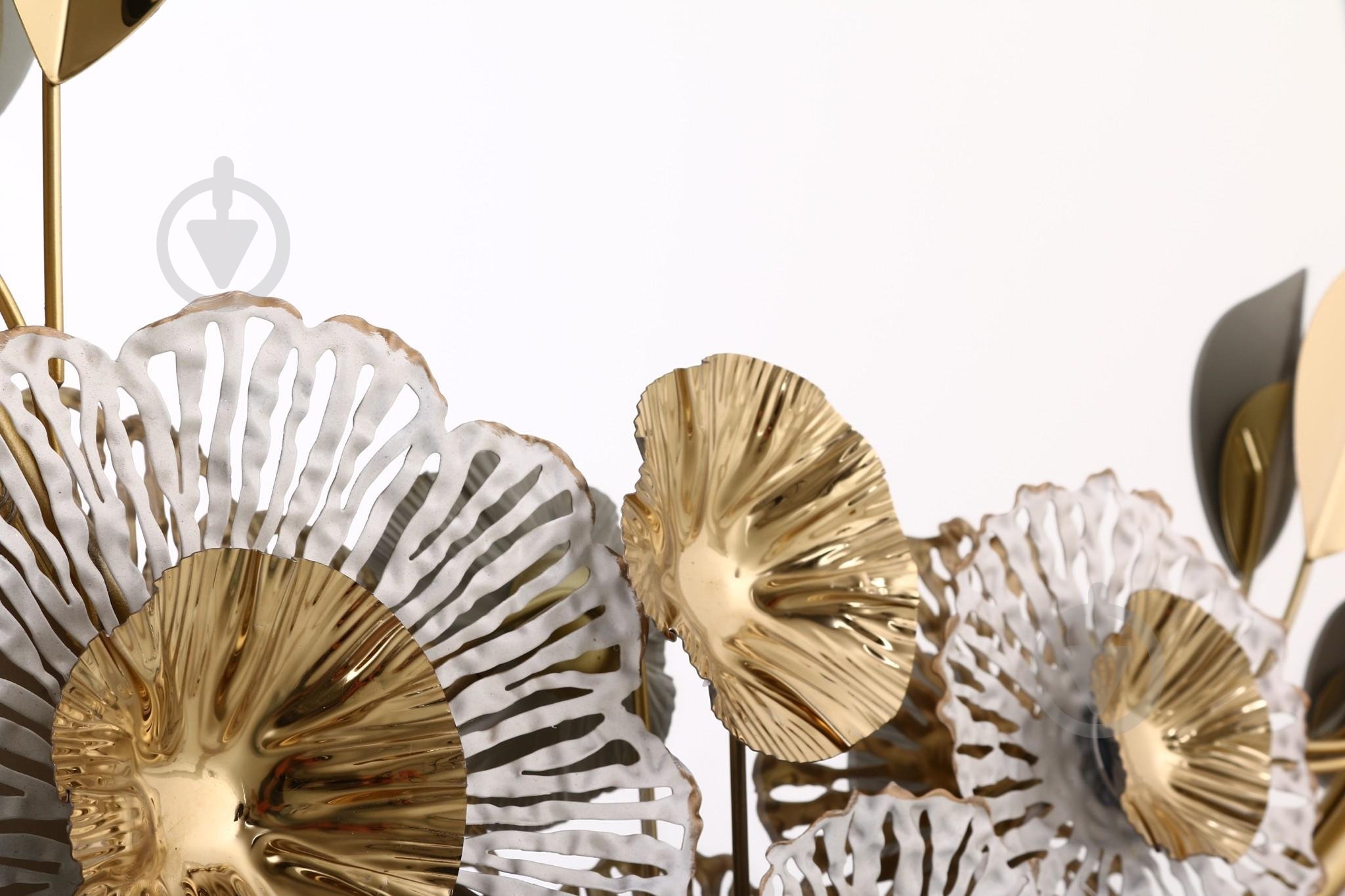 Дзеркало настінне Bloom 686x711 мм біло-золотистий (24SMB0739) - фото 4 Дзеркало настінне Bloom 686x711 мм біло-золотистий (24SMB0739) - фото 4