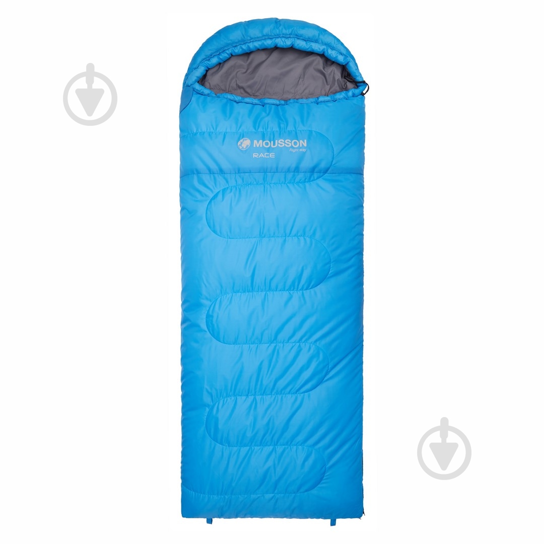 Спальный мешок Mousson TOUR R BLUE - фото 1 Спальный мешок Mousson TOUR R BLUE - фото 1