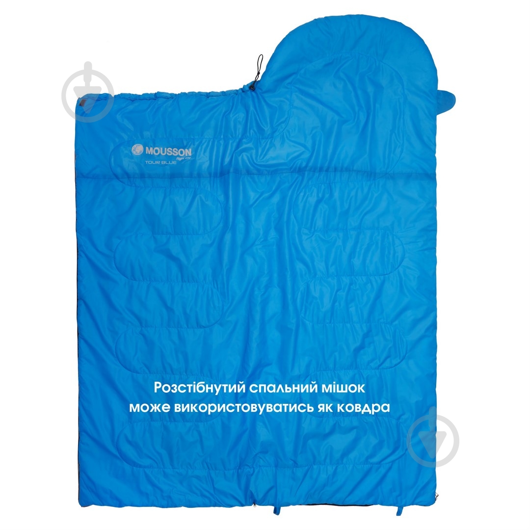 Спальный мешок Mousson TOUR R BLUE - фото 14 Спальный мешок Mousson TOUR R BLUE - фото 14