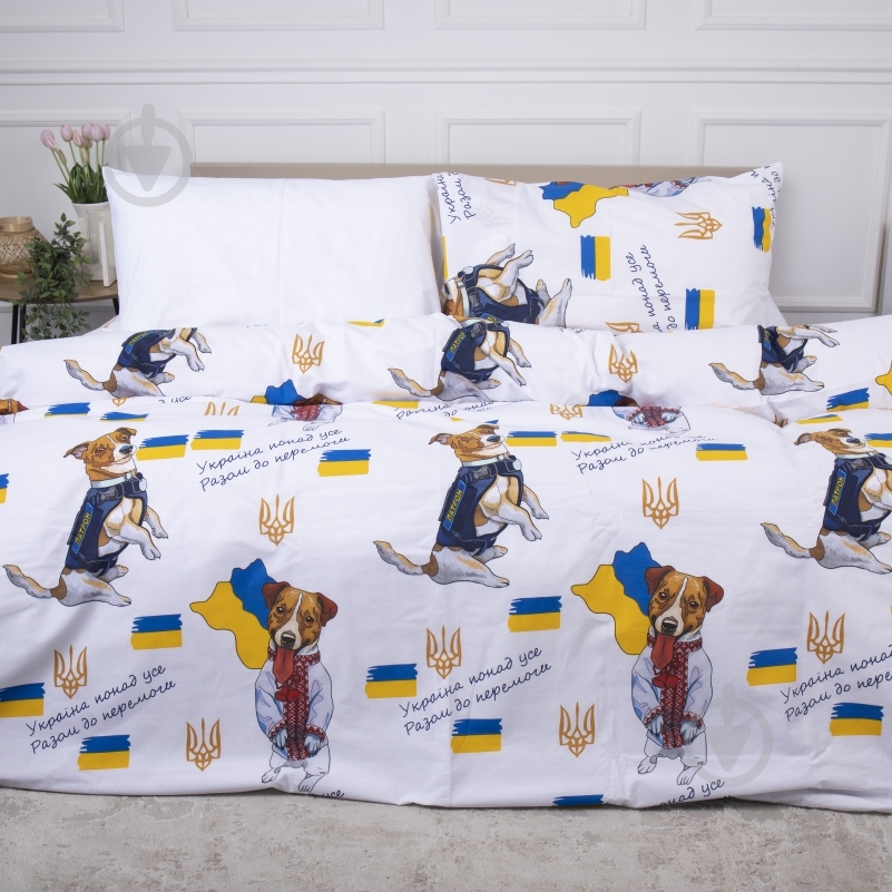 Наволочка Ranforce Elite 17-0595 Пес патрон 40x60 см мульті MirSon - фото 4