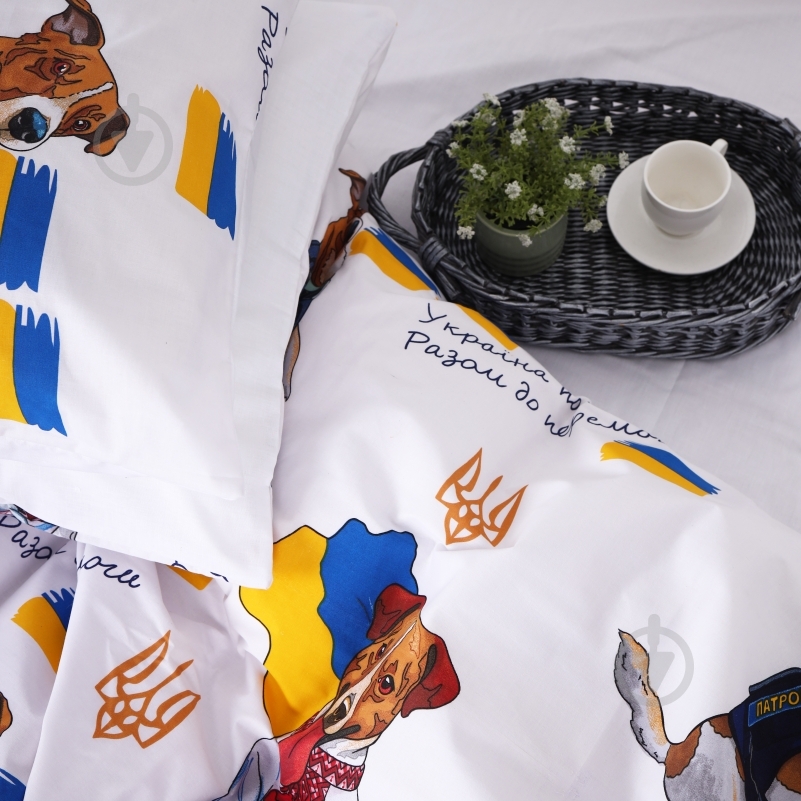 Наволочка Ranforce Elite 17-0595 Пес патрон 40x60 см мульті MirSon - фото 5