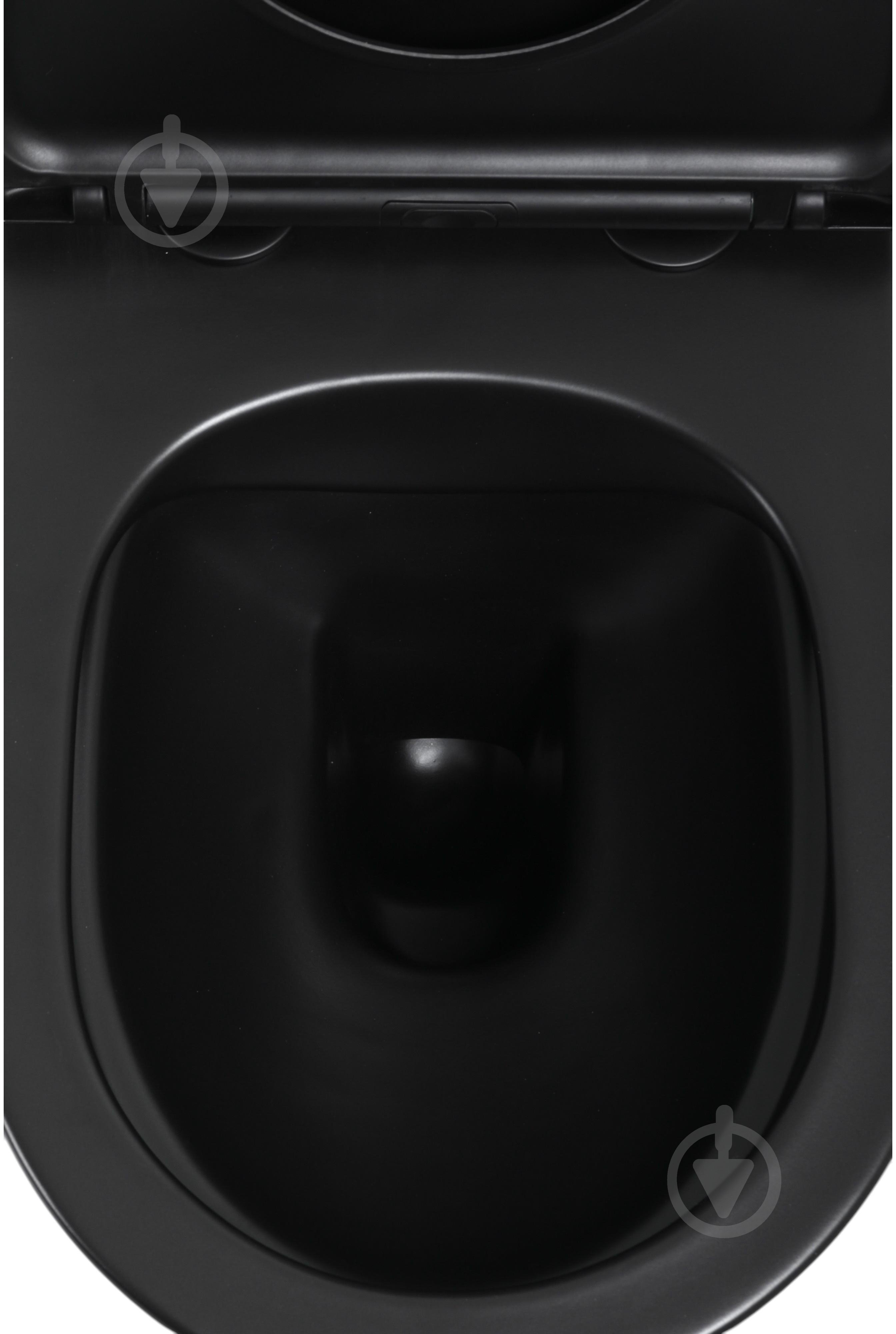 Унитаз подвесной EGO Pure Black - фото 5