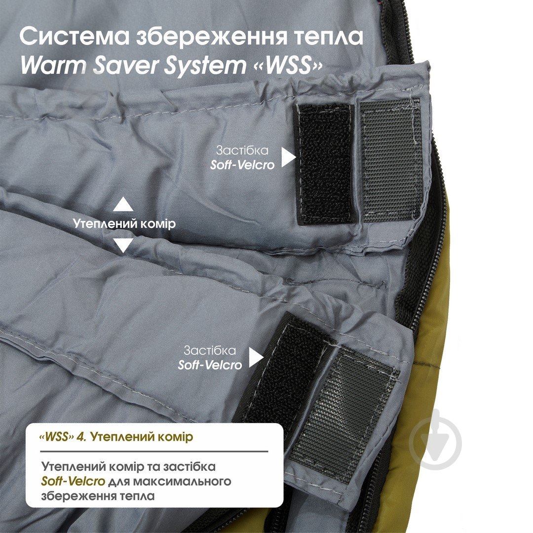 Спальный мешок Mousson RINGO L OLIVE - фото 14 Спальный мешок Mousson RINGO L OLIVE - фото 14