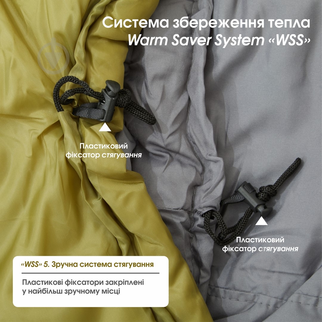 Спальный мешок Mousson RINGO L OLIVE - фото 4 Спальный мешок Mousson RINGO L OLIVE - фото 4