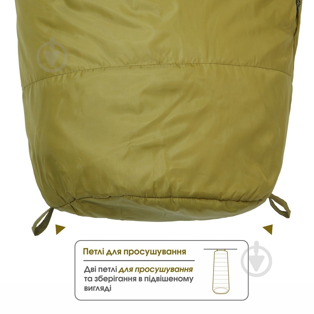 Спальный мешок Mousson RINGO L OLIVE - фото 13 Спальный мешок Mousson RINGO L OLIVE - фото 13