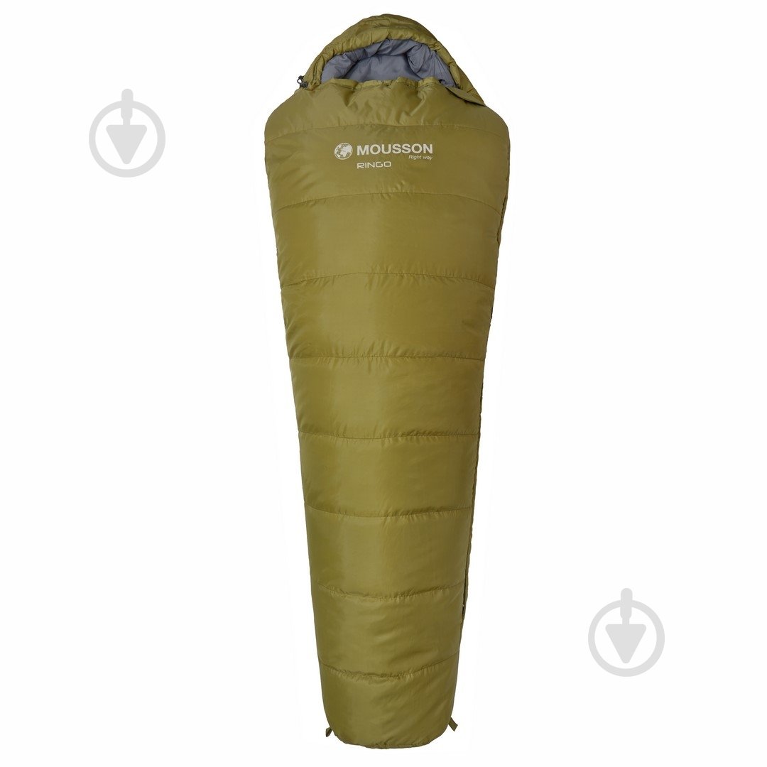 Спальный мешок Mousson RINGO L OLIVE - фото 1 Спальный мешок Mousson RINGO L OLIVE - фото 1