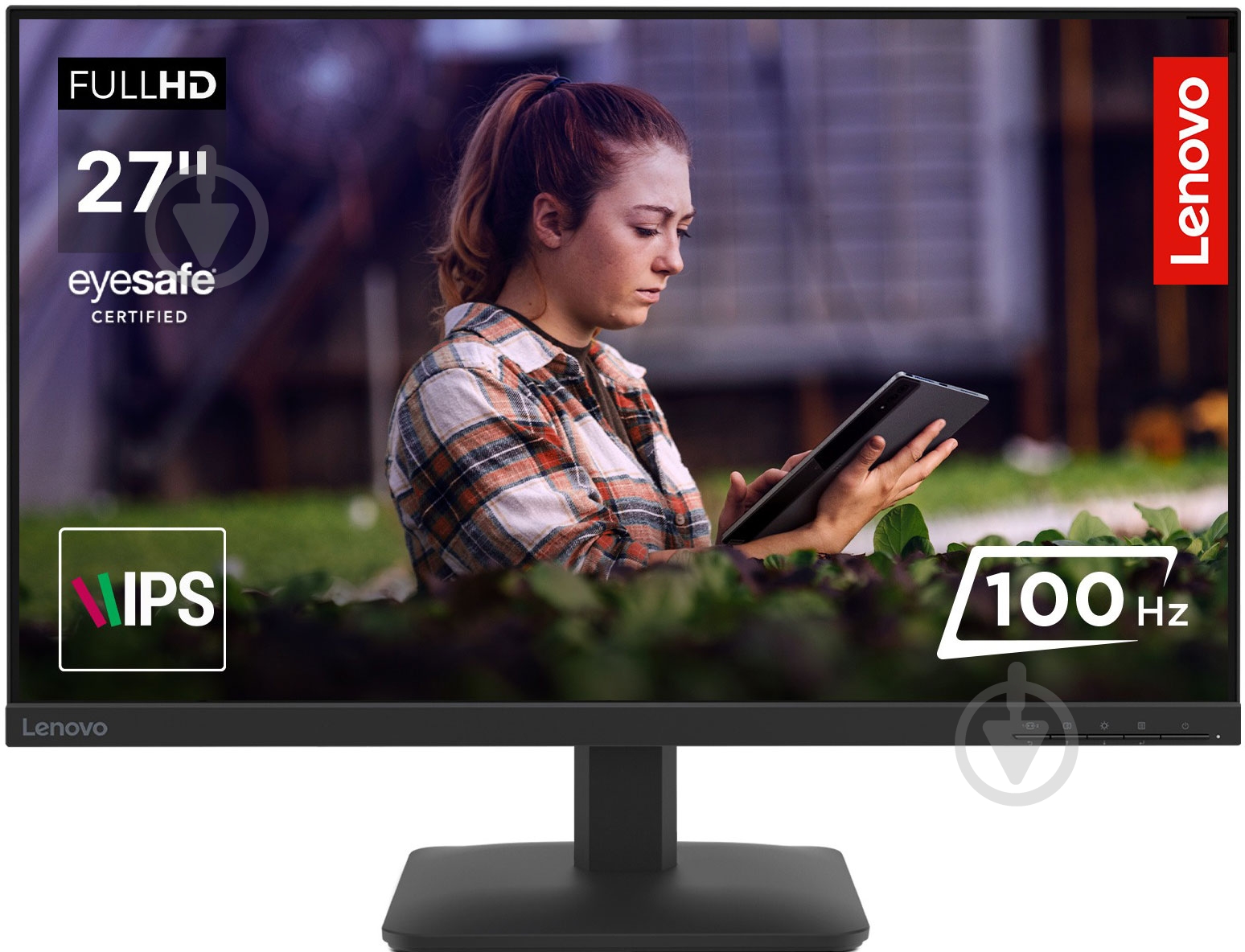 Монитор Lenovo L27-4e 27" (68CDKAC1UA) - фото 1