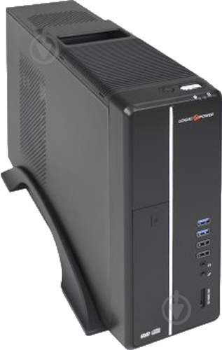 Корпус LogicPower S602BS 400W SLIM Black - фото 2