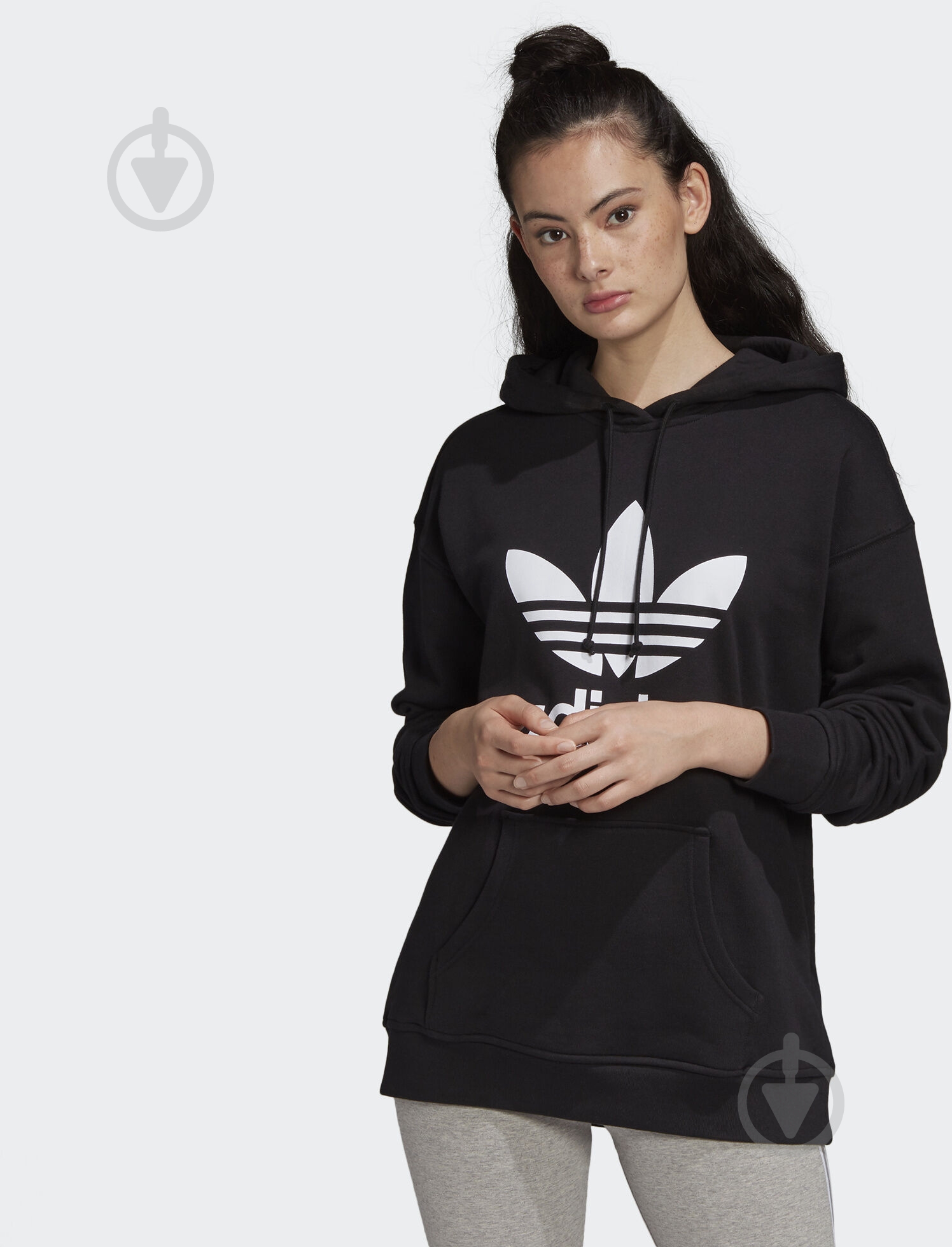 Джемпер Adidas TRF HOODIE FM3307 р. 40 чорний - фото 3