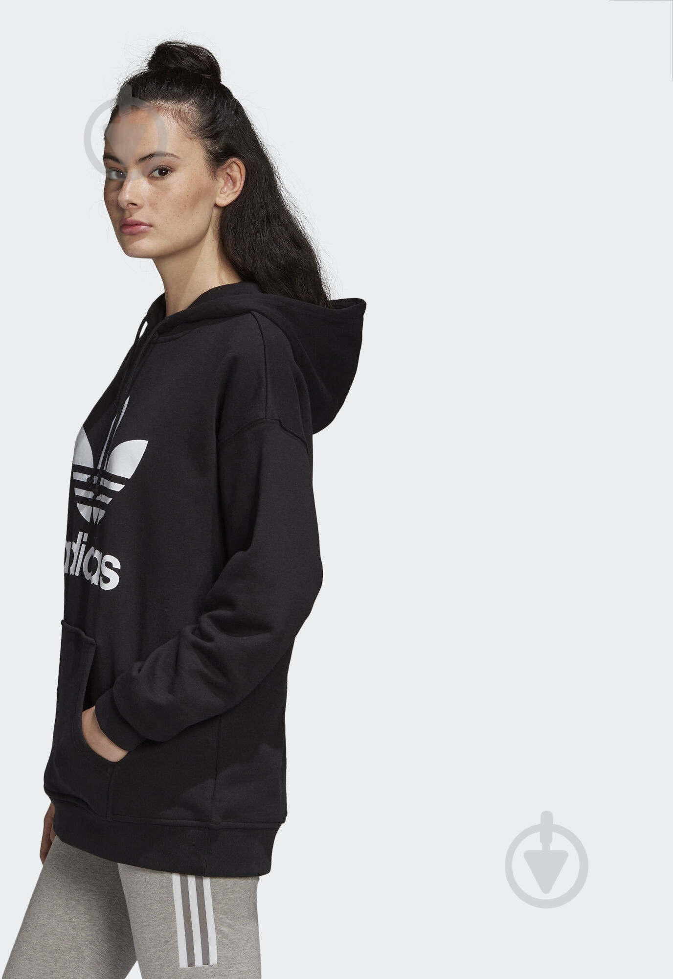Джемпер Adidas TRF HOODIE FM3307 р. 40 чорний - фото 4