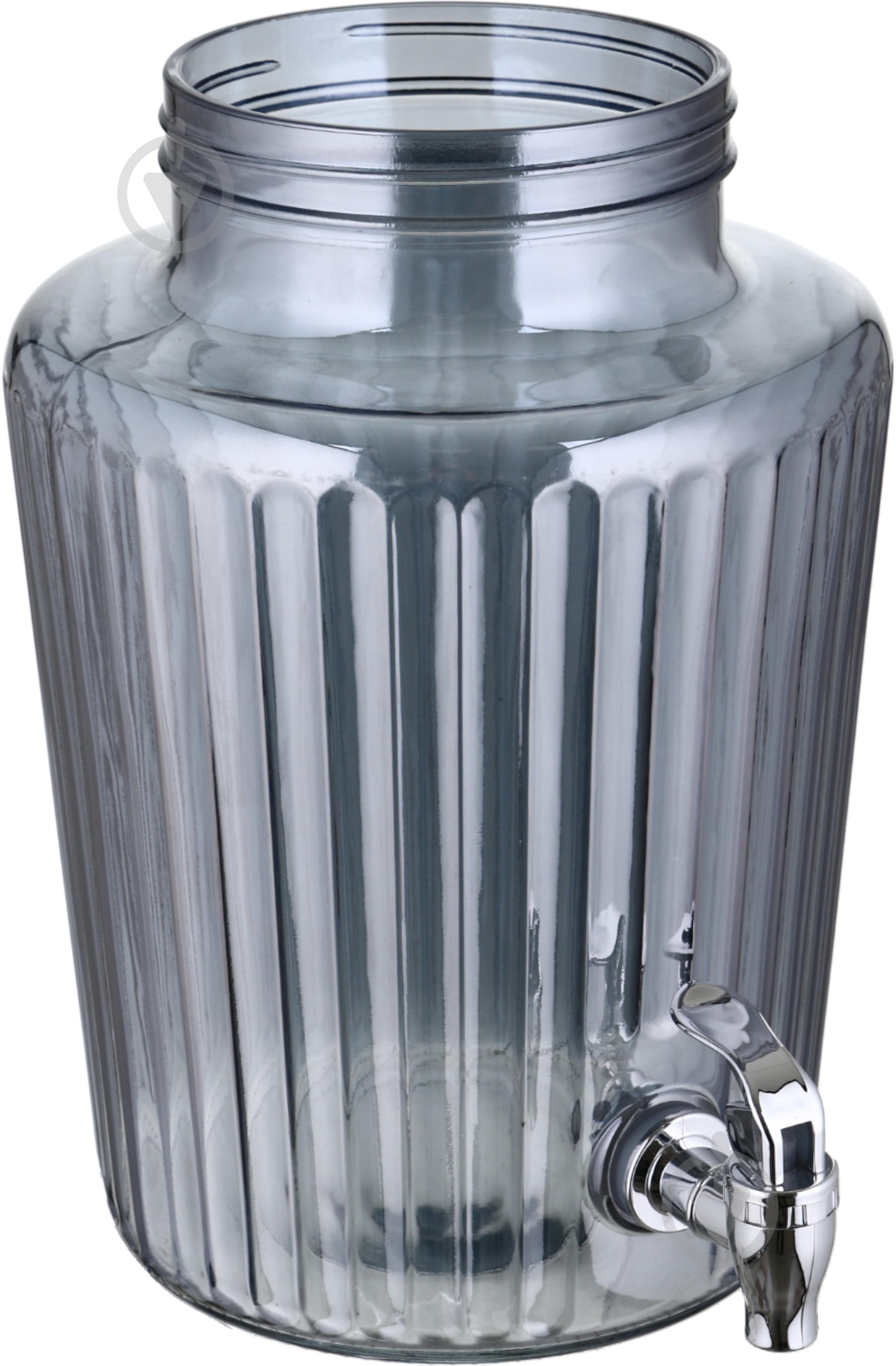 Емкость для напитков Electro Grey 5,7 л с крышкой и краном - фото 3 Емкость для напитков Electro Grey 5,7 л с крышкой и краном - фото 3