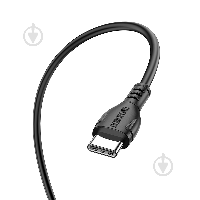 Кабель Borofone BX51 Triumph 60W charging data cable Type-C to Type-C 1 м черный (BX51CCB) - фото 3 Кабель Borofone BX51 Triumph 60W charging data cable Type-C to Type-C 1 м черный (BX51CCB) - фото 3