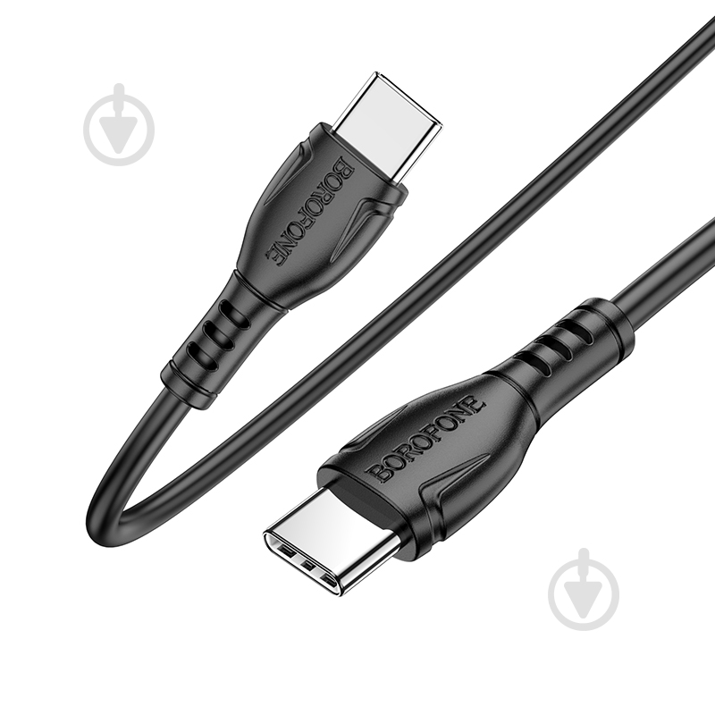 Кабель Borofone BX51 Triumph 60W charging data cable Type-C to Type-C 1 м черный (BX51CCB) - фото 4 Кабель Borofone BX51 Triumph 60W charging data cable Type-C to Type-C 1 м черный (BX51CCB) - фото 4