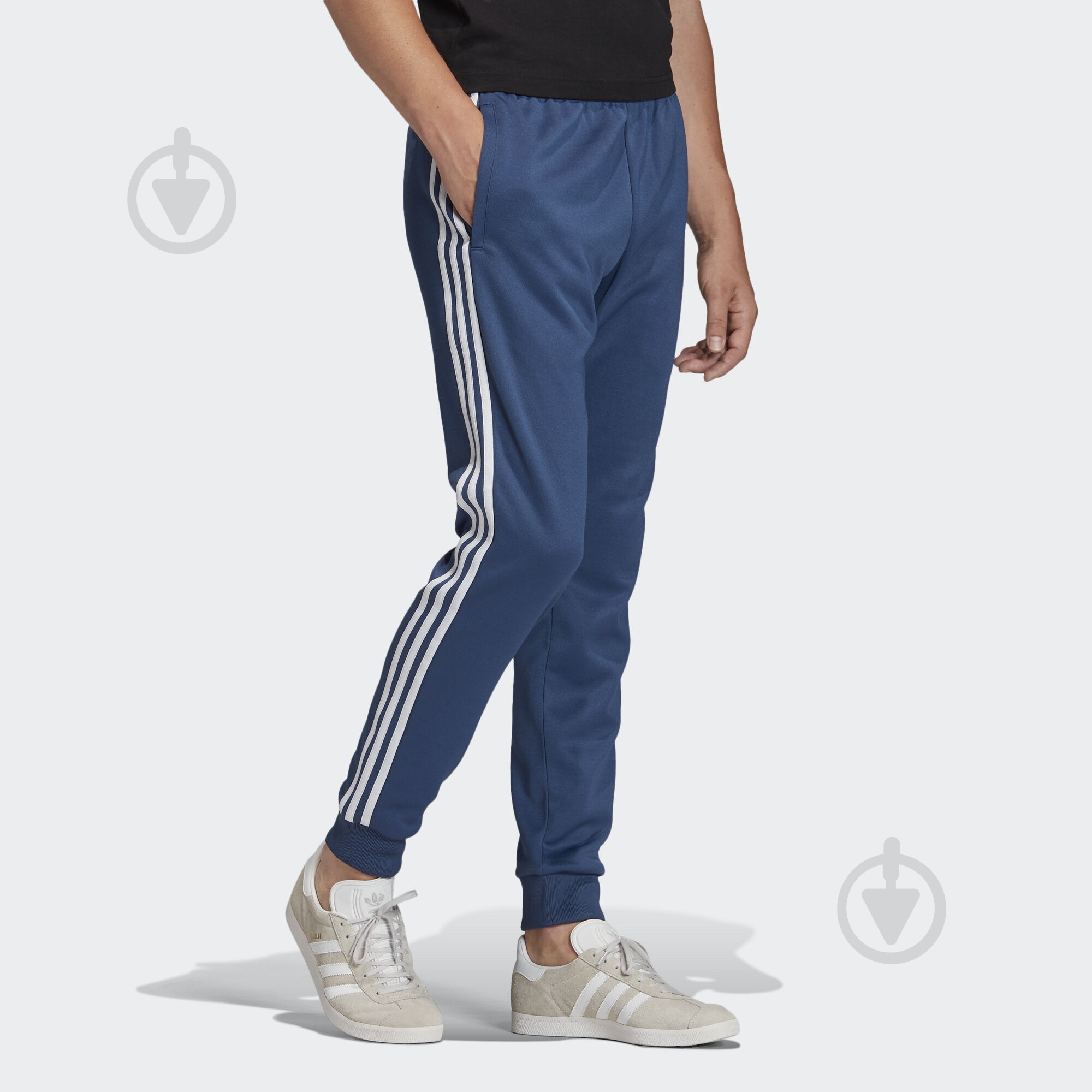 Брюки Adidas SST TP FM3807 р. S синий - фото 6
