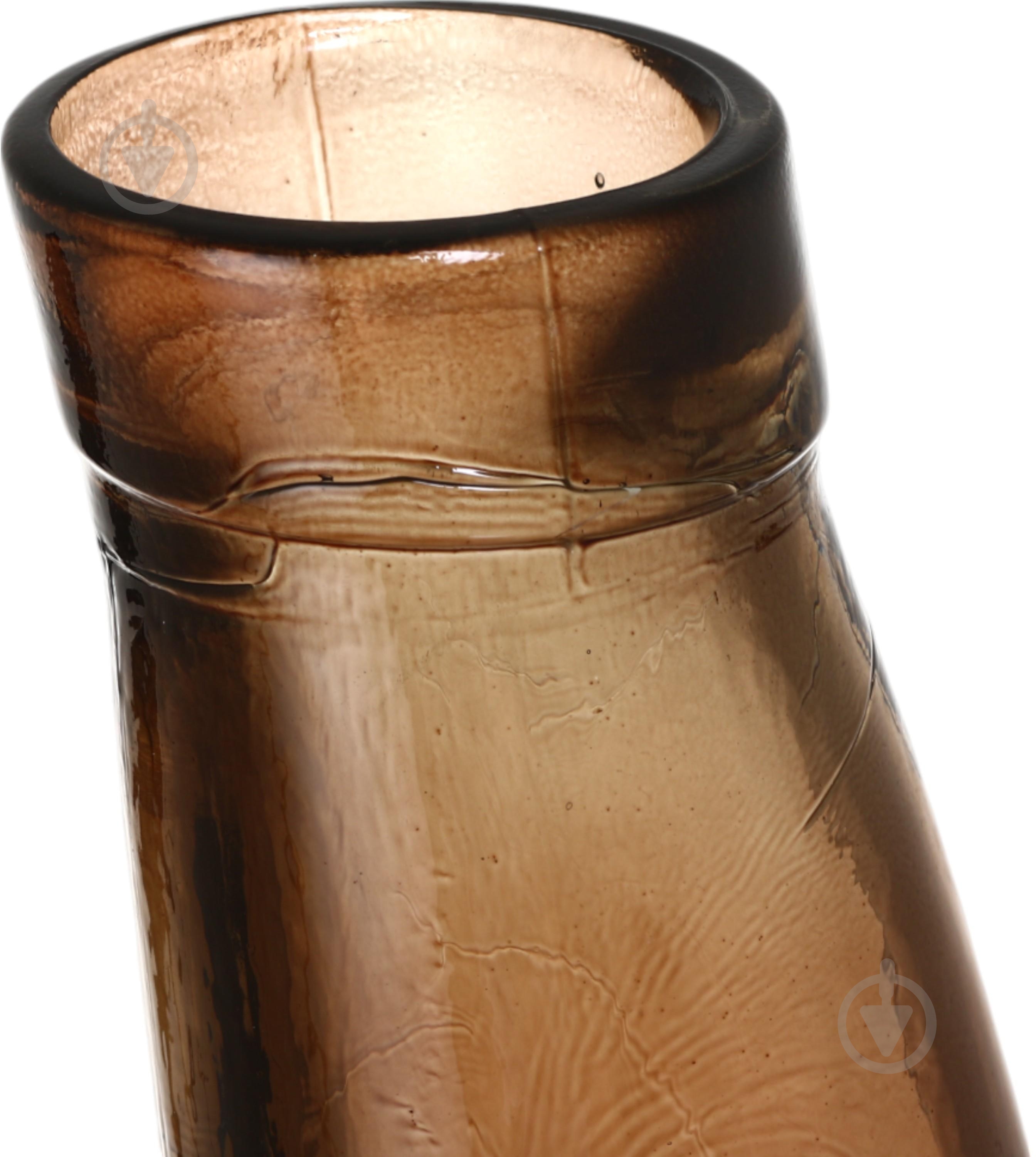 Ваза скляна San Miguel Curve 120 см бежева 5944DB400 - фото 4 Ваза скляна San Miguel Curve 120 см бежева 5944DB400 - фото 4