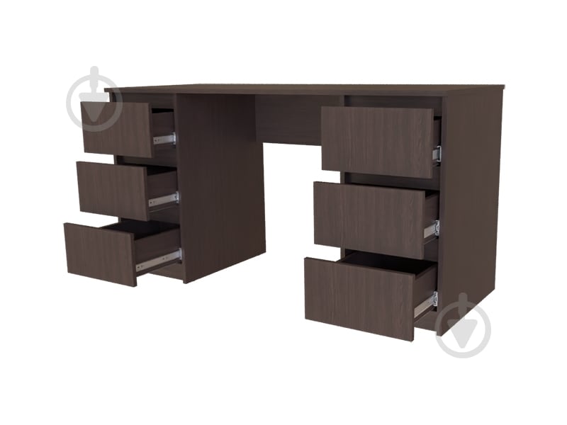 Стол компьютерный DC Leo венге магия - фото 4 Стол компьютерный DC Leo венге магия - фото 4