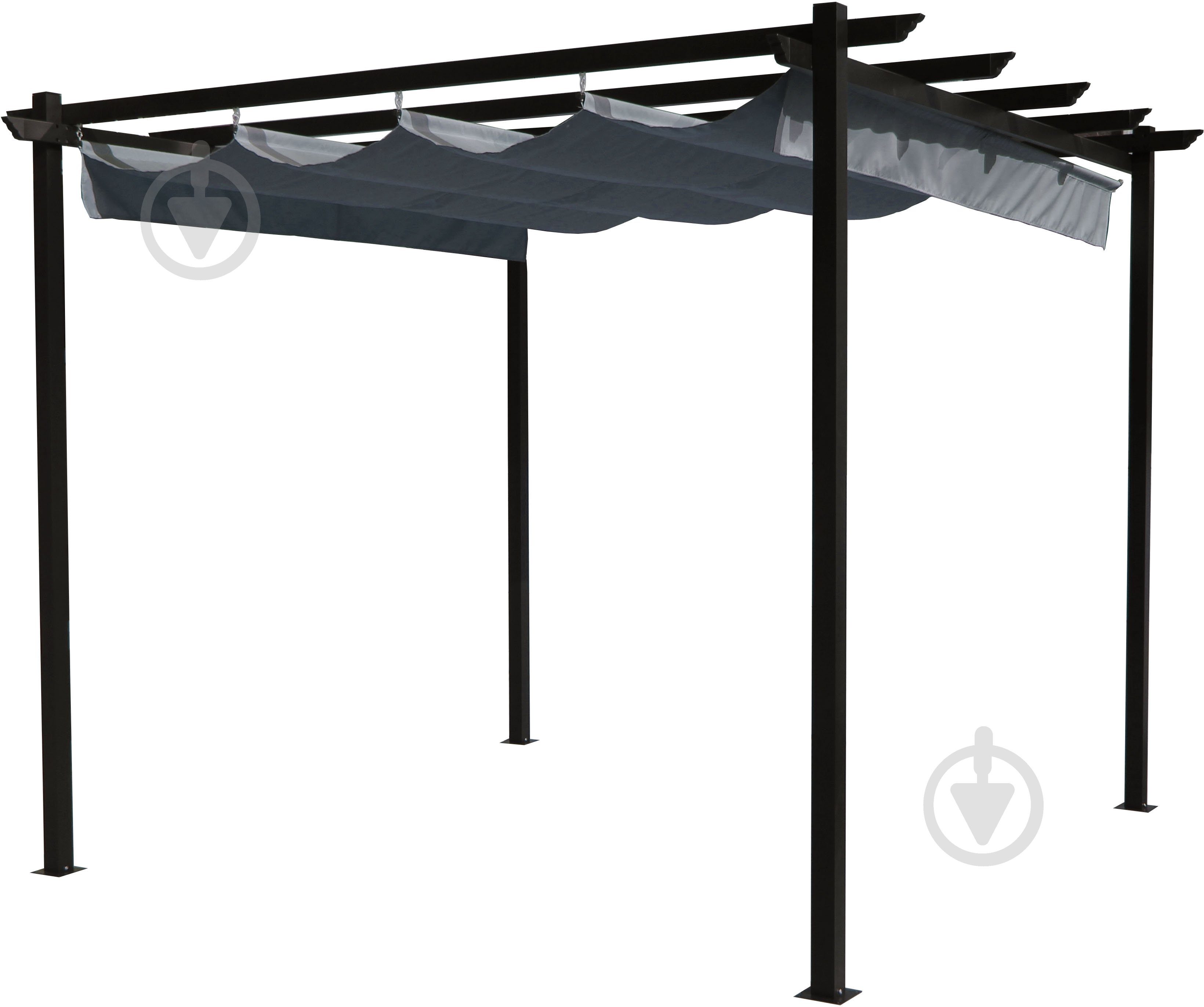 Пергола Indigo 2,8х2,8х2,9 м NN005-4 серый - фото 2