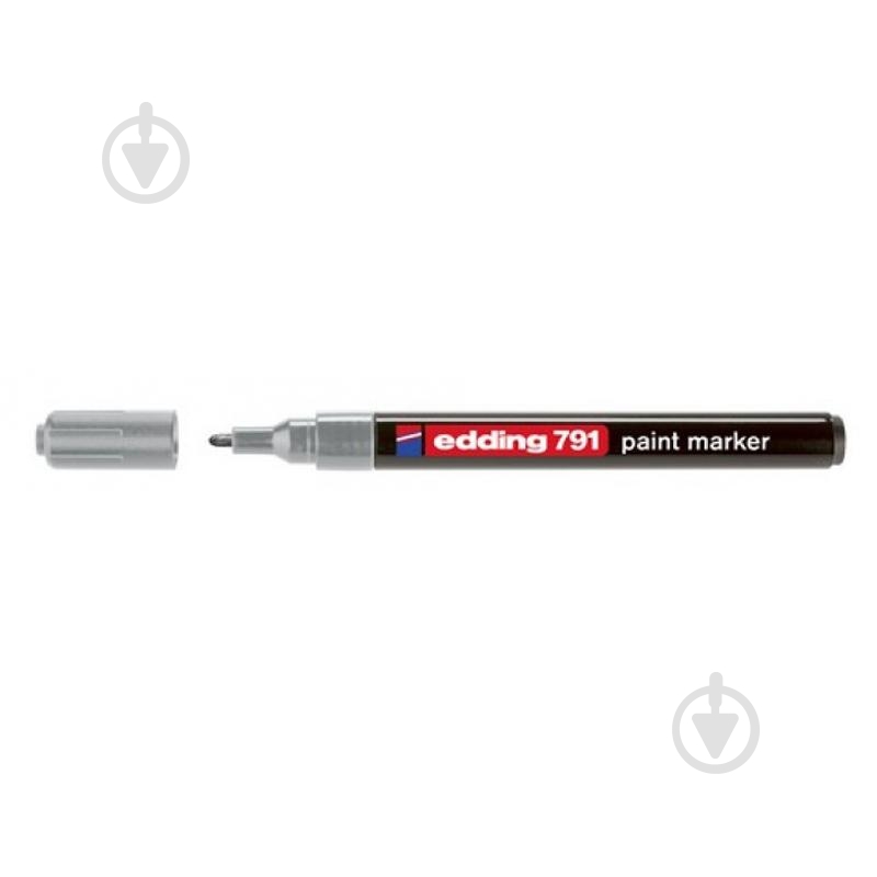 Маркер перманентный Edding E-791 e-791/13 серебряный - фото 1