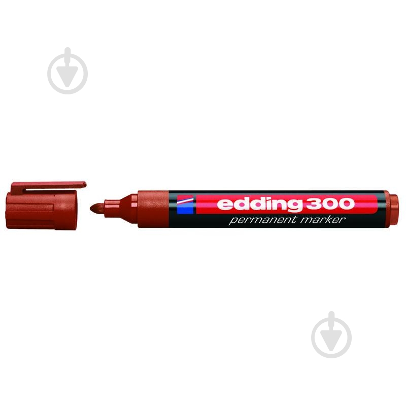 Маркер перманентний Edding E-300 e-300/07 коричневий - фото 1