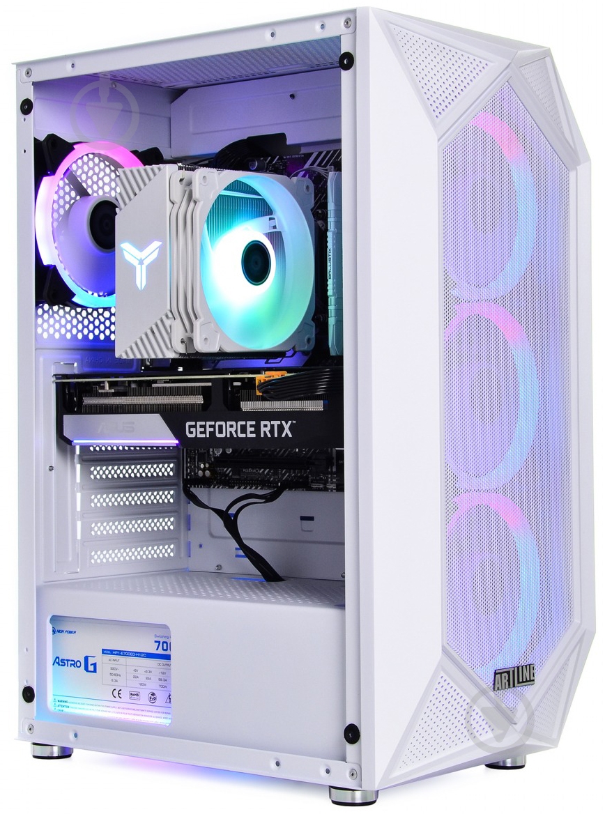 Компьютер Artline Gaming X53WHITE (X53WHITEv34) white - фото 11