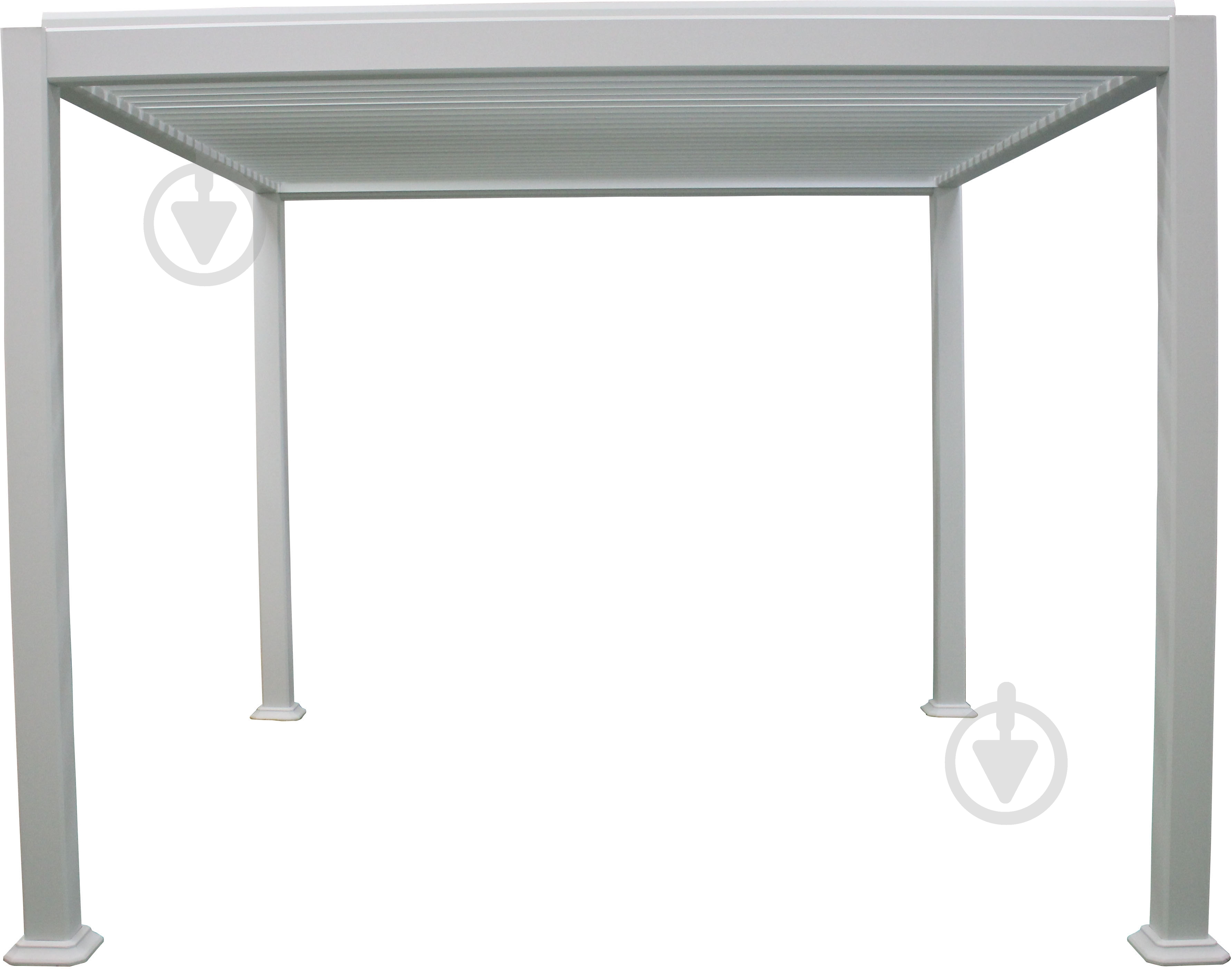 Пергола Indigo алюминиевая 3х3х2,3 м NN001-2 белый - фото 1 Пергола Indigo алюминиевая 3х3х2,3 м NN001-2 белый - фото 1