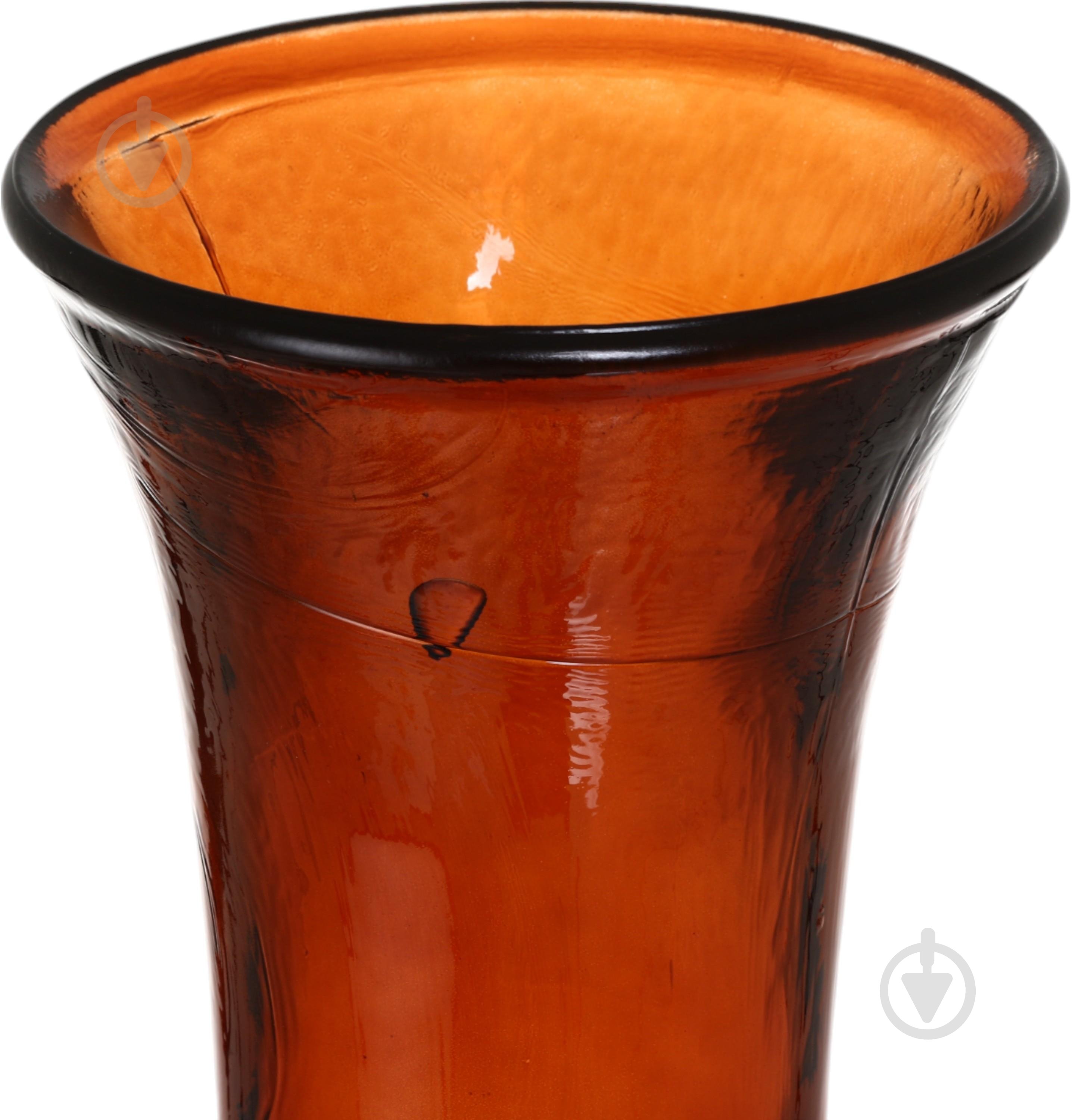 Ваза стеклянная San Miguel Arabe 99 см оранжевая 4487DB27 - фото 4 Ваза стеклянная San Miguel Arabe 99 см оранжевая 4487DB27 - фото 4