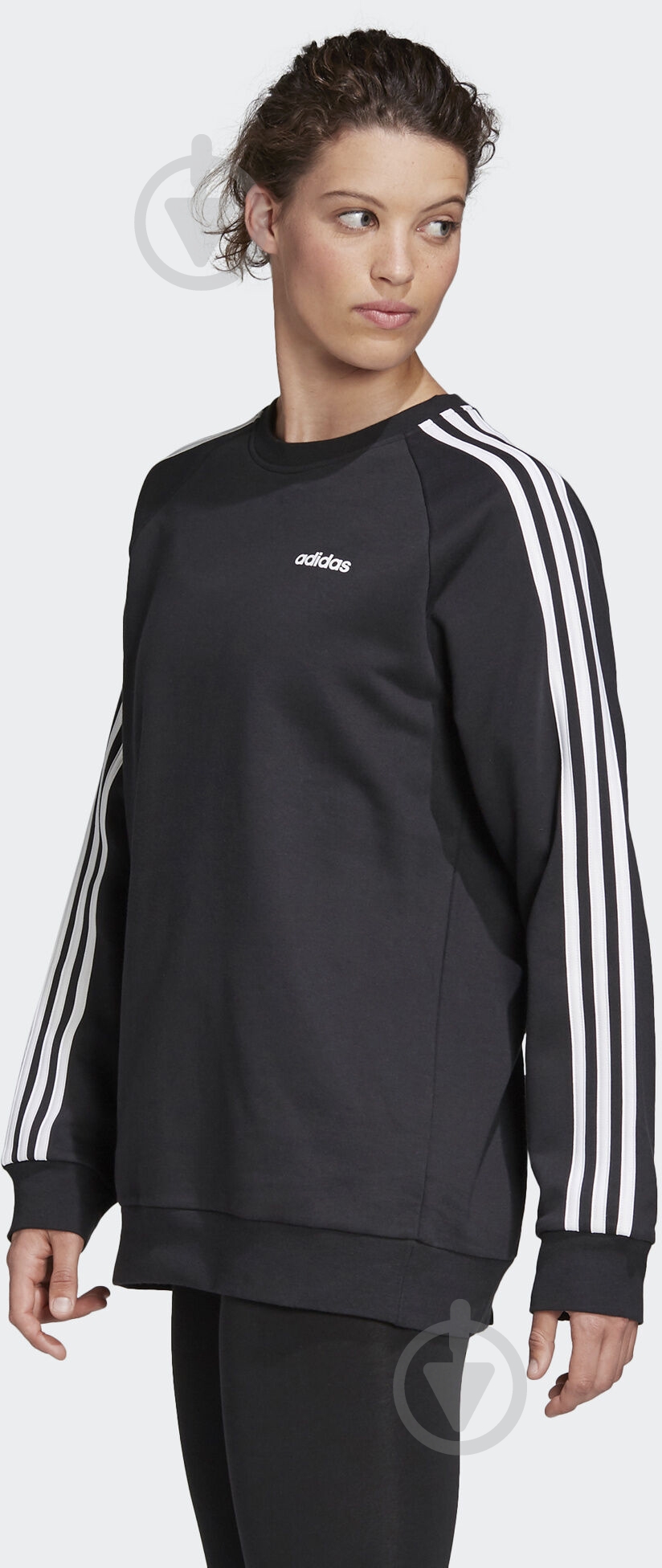 Світшот Adidas ESS BF CREW FN5782 р. S чорний - фото 4 Світшот Adidas ESS BF CREW FN5782 р. S чорний - фото 4