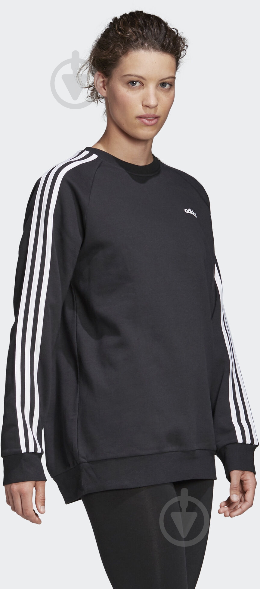 Світшот Adidas ESS BF CREW FN5782 р. S чорний - фото 6 Світшот Adidas ESS BF CREW FN5782 р. S чорний - фото 6