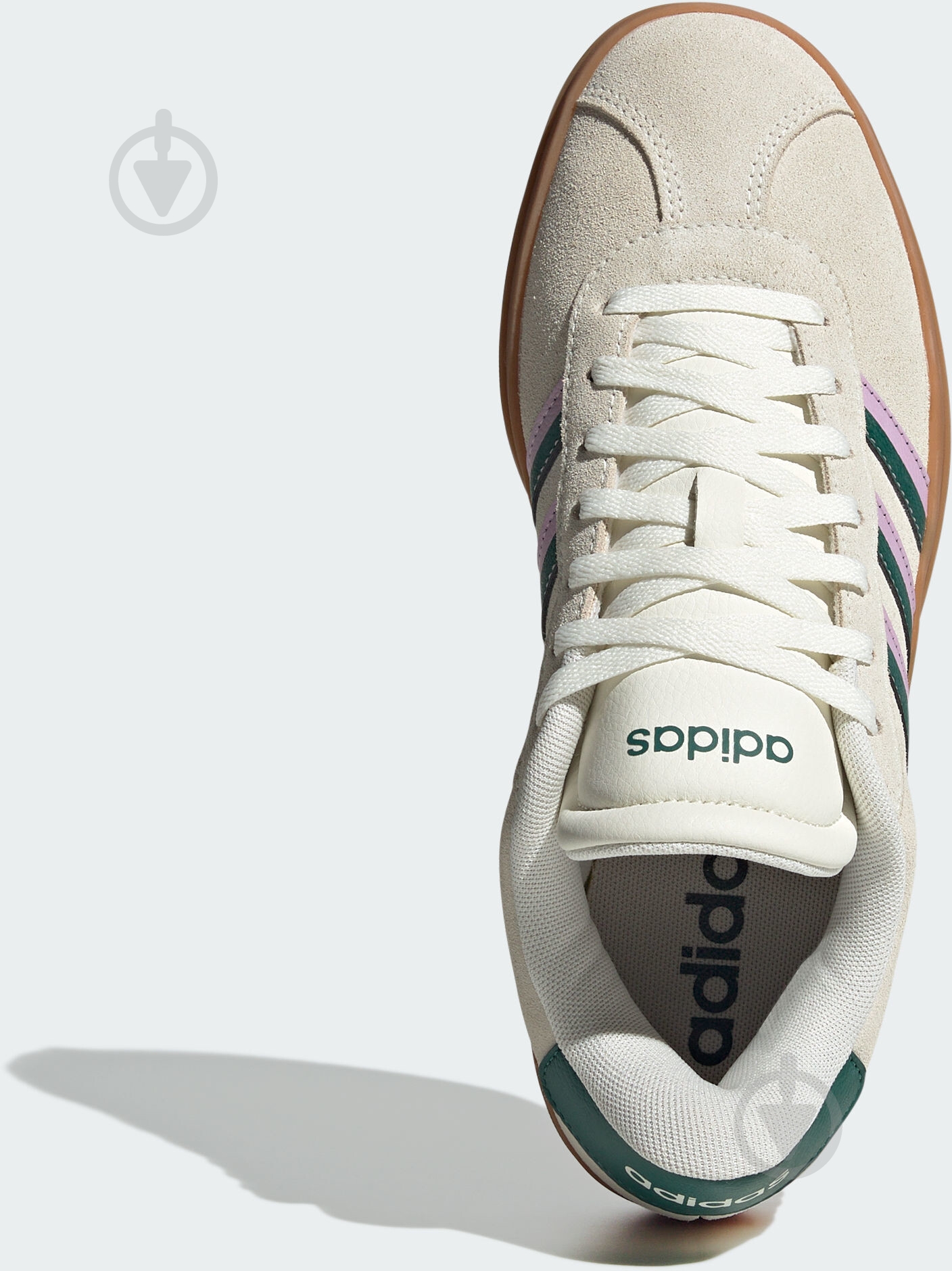 Кроссовки женские демисезонные Adidas VL COURT BOLD JI1788 р.36 бежевые - фото 6